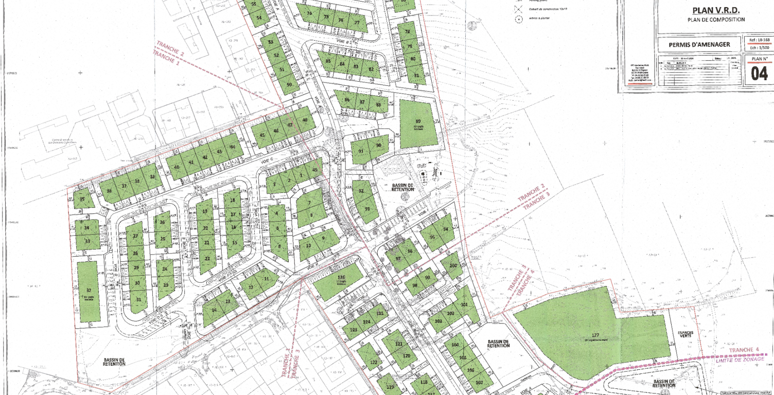 Vente Terrain 452 m&sup2; — photo 1