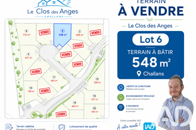 Terrain  96000 €
