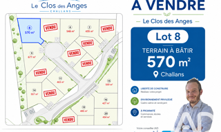 Terrain  710 m² à vendre à Challans (85300)