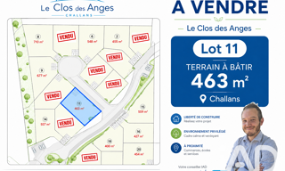 Terrain  463 m² à vendre à Challans (85300)