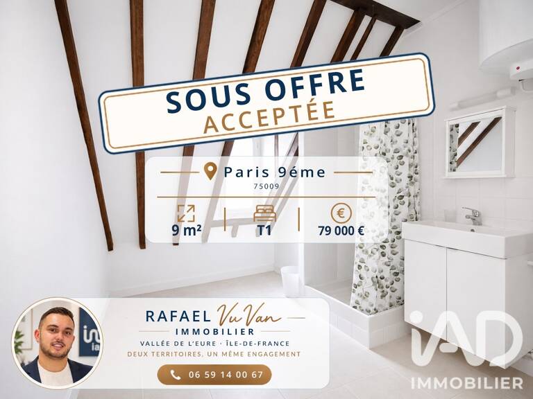 Vente Studio 1 pièce — photo 1