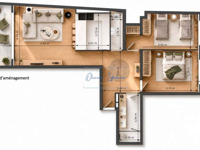 Vente Appartement 3 pièces — photo du bien