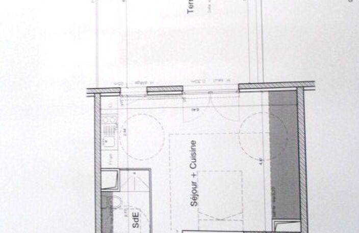 Studio 33m2 avec terrasse et parking — photo 2
