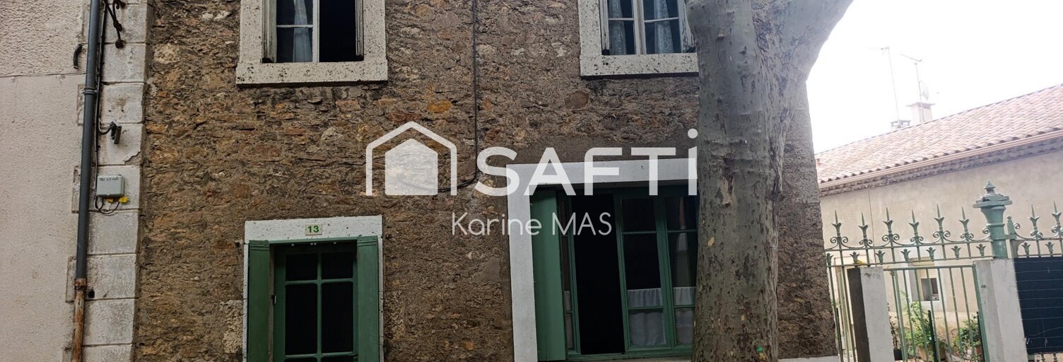 Maison 4 Pièces 64 m² à vendre à Fabrezan (11200)