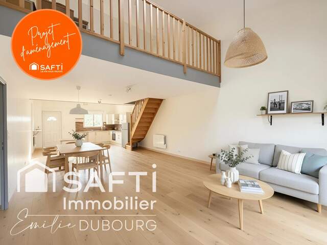 Maison rénovée et lumineuse - 120m² - 4 pièces — photo du bien