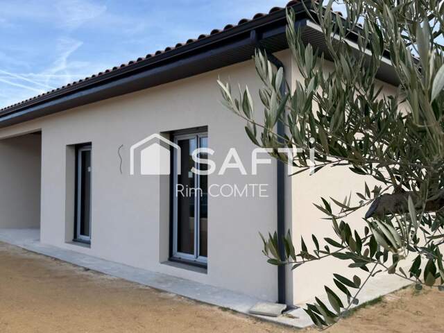 À VENDRE  Maison contemporaine de plain-pied 111m²  Livraison fin décembre! — photo du bien