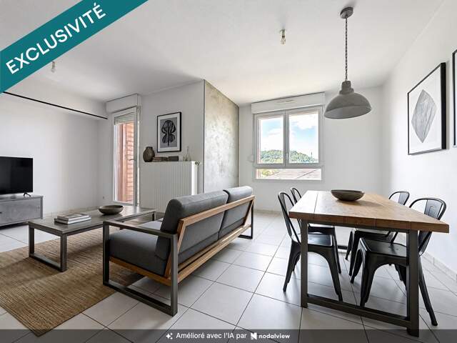 Charmant appartement 2 pièces de 45 m² avec garage — photo du bien