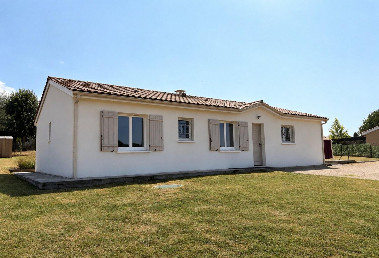 Maison de plain-pied de 2008 avec jardin clos de 1032 m2 — photo 1