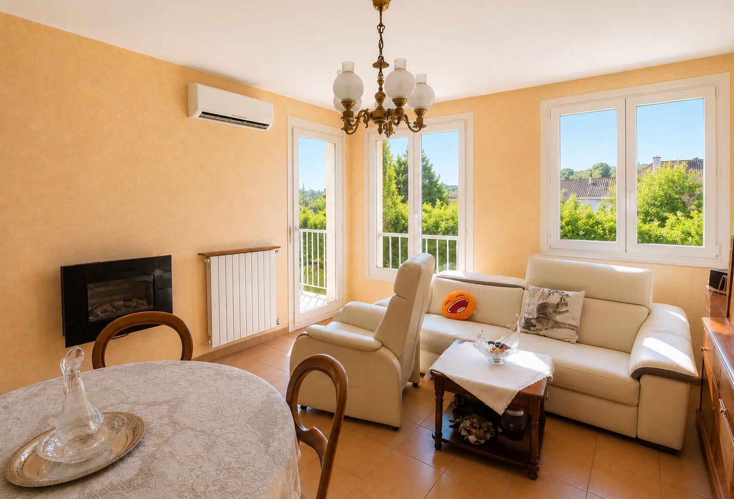 Village du Merlan   T3 lumineux, balcon, calme et verdure — photo 1