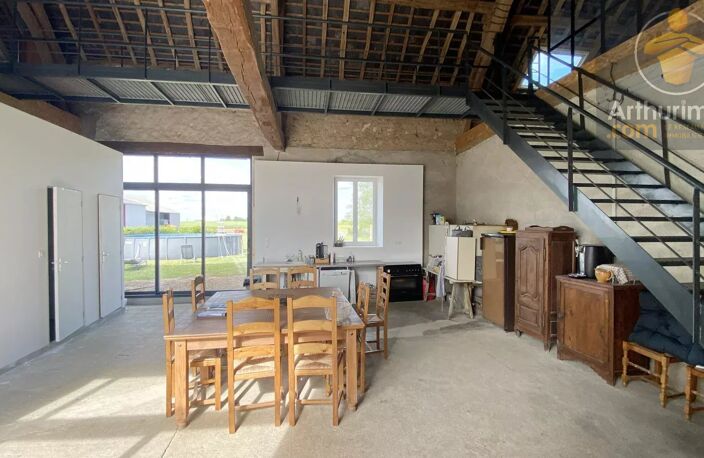 Longère Binas 59 m² + grange à finir 162 m² — photo 2