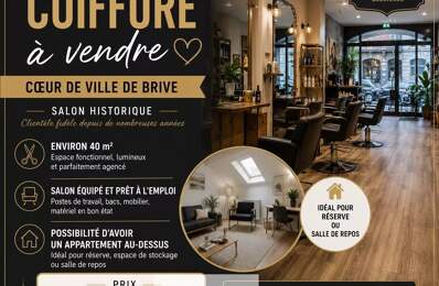 Salon de coiffure historique à Brive-la-Gaillarde — photo du bien
