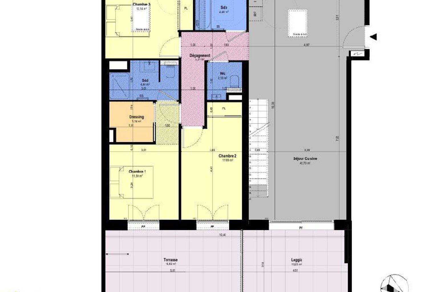 Vente Appartement 5 pièces — photo 1