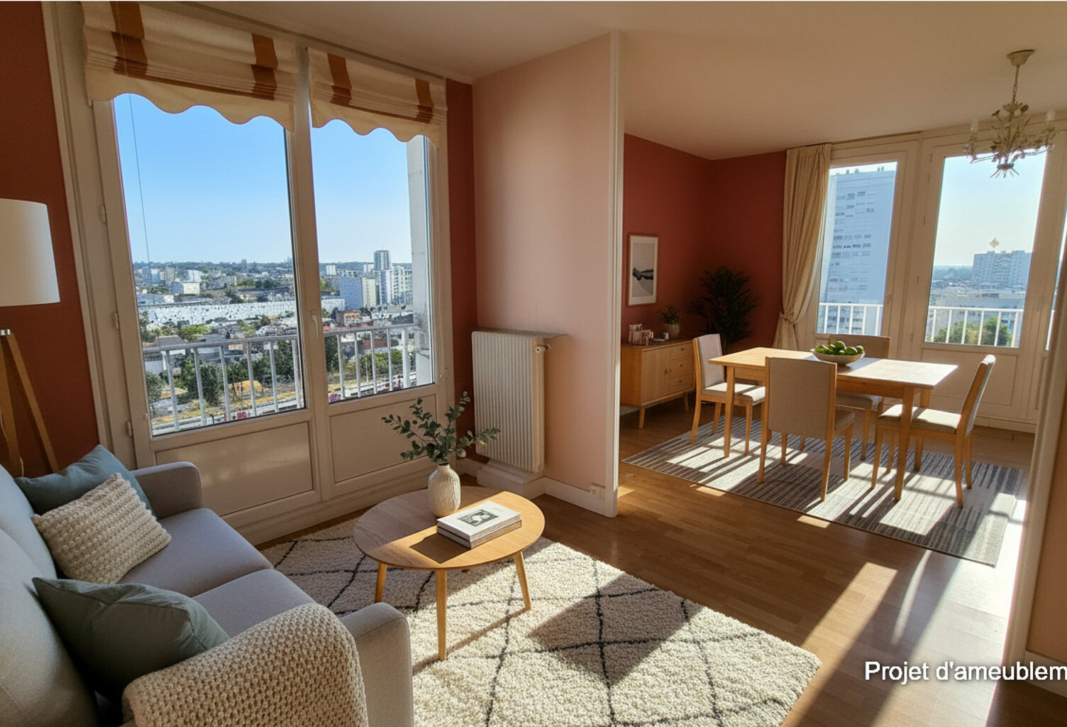 Appartement T3/T4 - 73m² - TOURS — photo 1