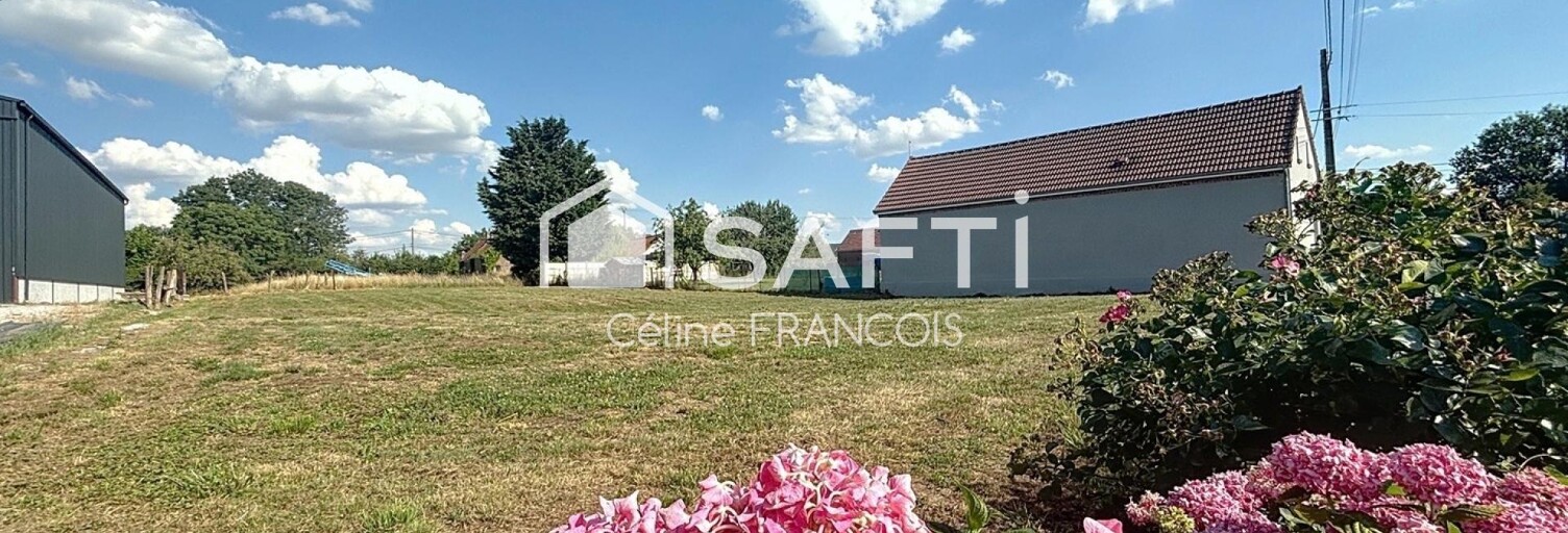 Terrain  1235 m² à vendre à Guyencourt-Saulcourt (80240)