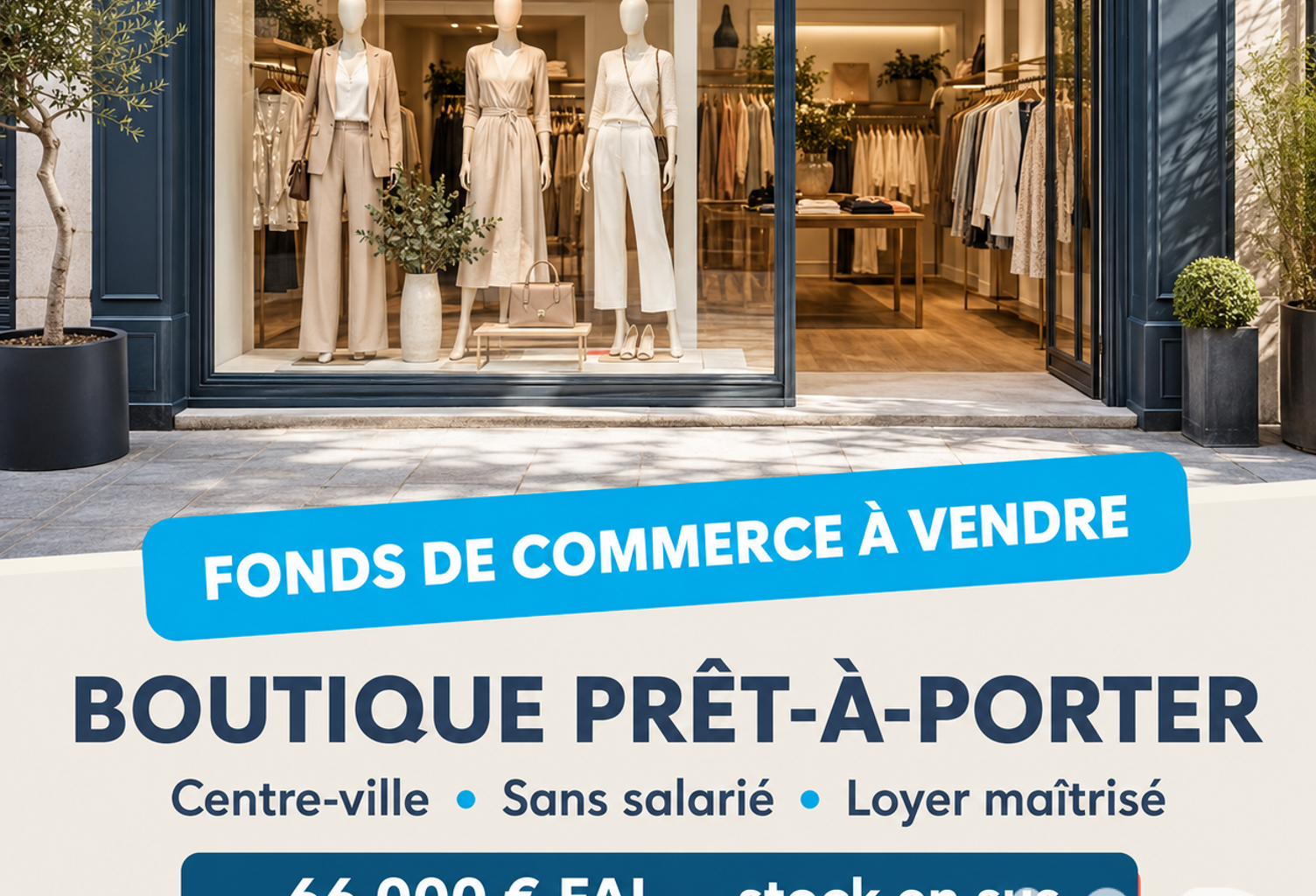 Vente Habillement, Textile 75 m&sup2; — photo 1