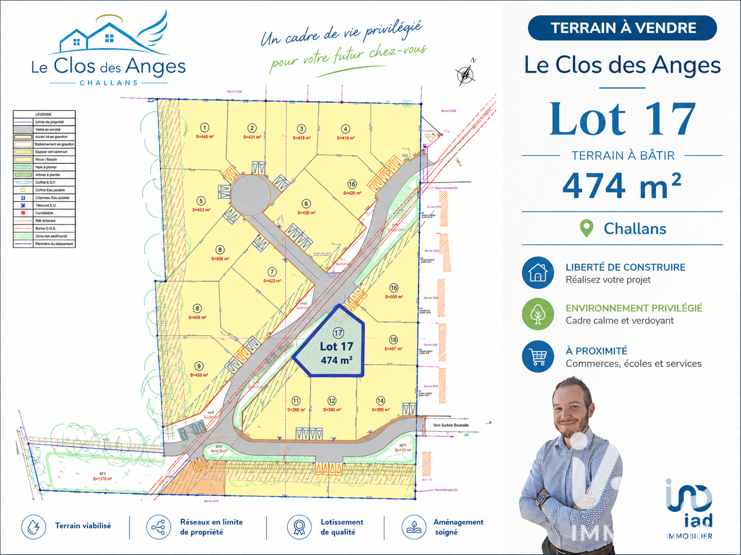 Agence immobilière de I@D FRANCE