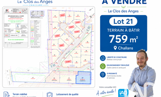 Terrain  759 m² à vendre à Challans (85300)