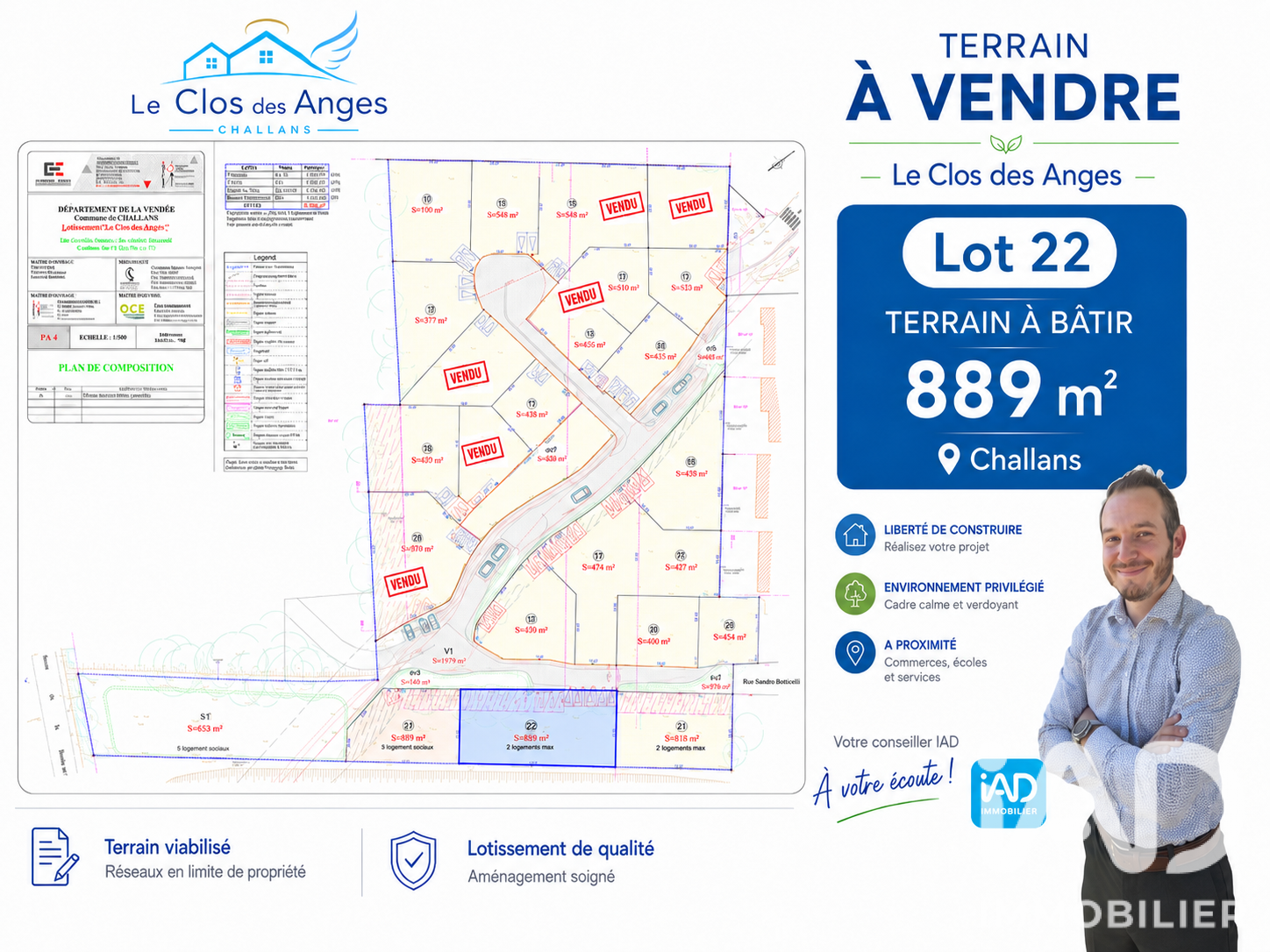 Agence immobilière de I@D FRANCE