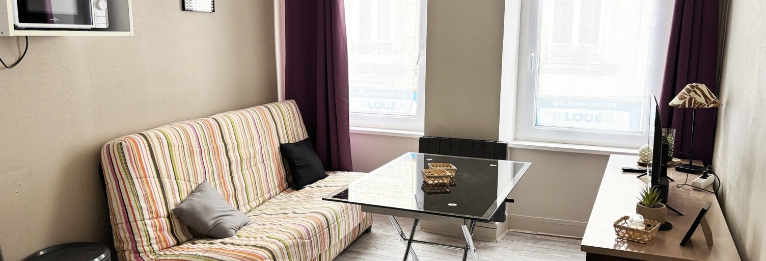 Appartement 1 Pièce 20 m² à louer à Cherbourg-en-Cotentin (50100)