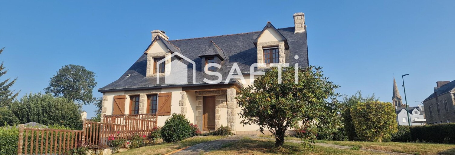Maison 6 Pièces 140 m² à vendre à Le Mené (22330)