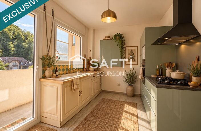 APPARTEMENT TRAVERSANT 84 m²   balcon, terrasse, cave, garage — photo 3