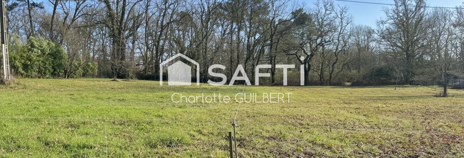 Terrain  1455 m² à vendre à Pompogne (47420)