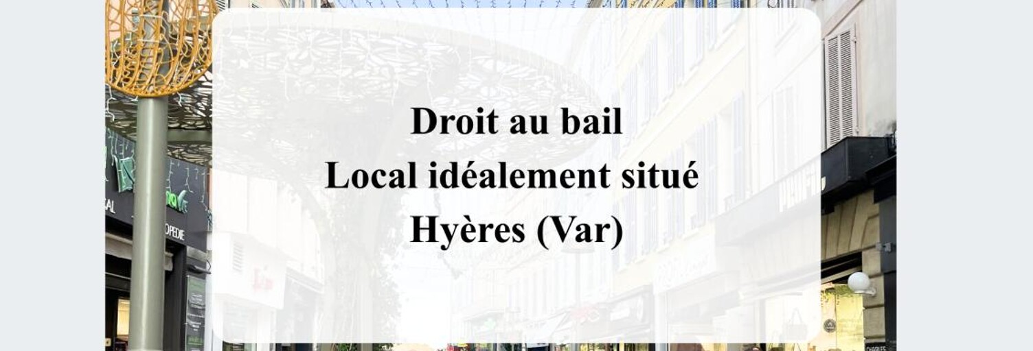 Local industriel  66 m² à louer à Hyères (83400)