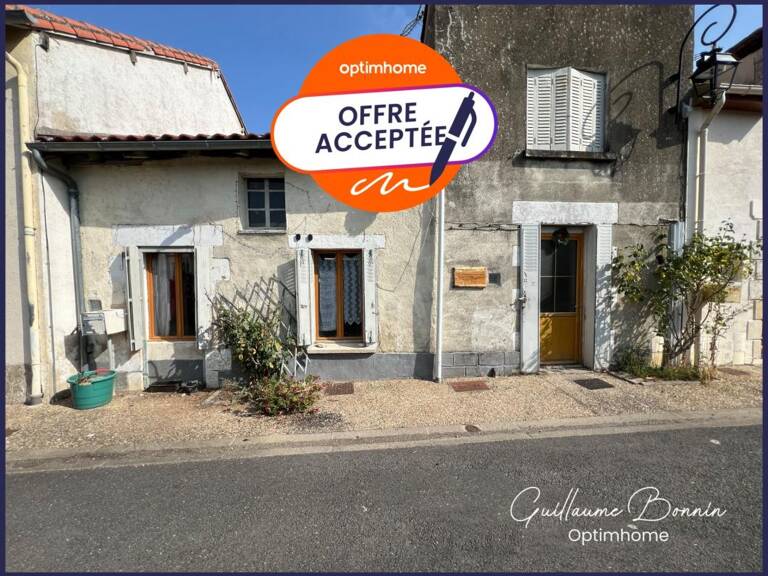 Maison viager à vendre libre loué 3 pièces LE VIGEANT (86) — photo 1