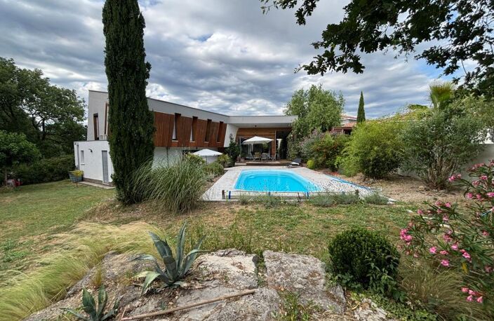 À vendre – Maison d'architecte contemporaine de 144 m² avec piscine – Sainte-Croix-de-Quintillargues — photo 3