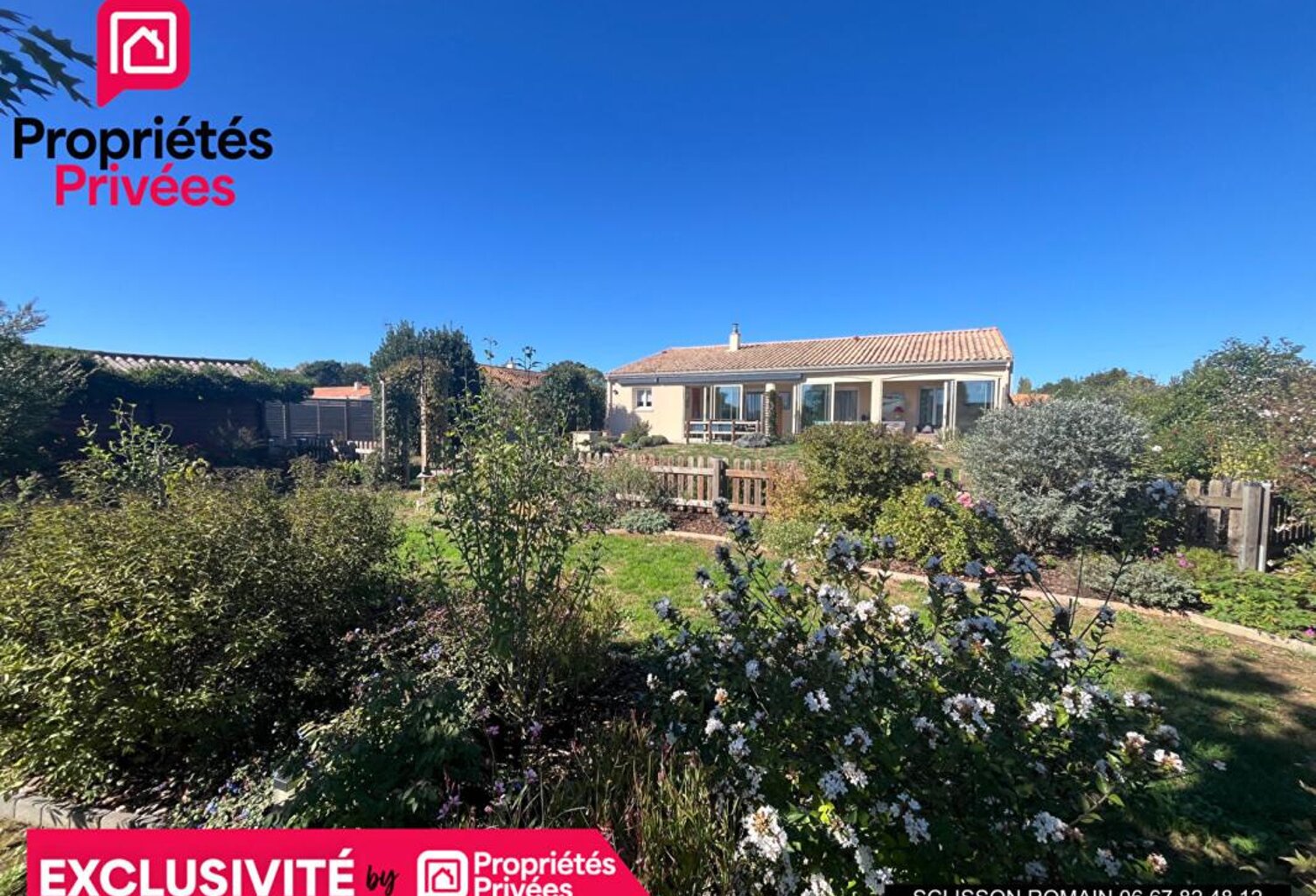 MAISON DE PLAIN-PIED 137 M²  DONT 27M2 DE VÉRANDA  - TERRAIN 1 303 M² - DPE B — photo 1