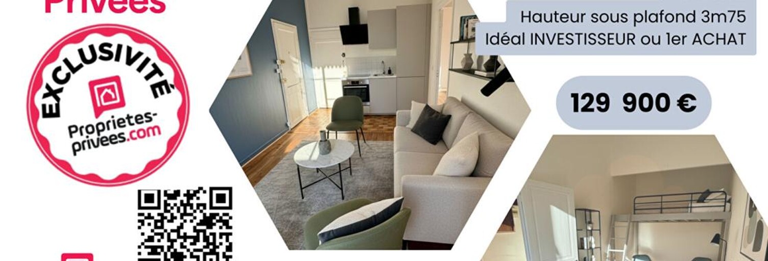 Appartement 2 Pièces 30 m² à vendre à Lyon 4 (69004)