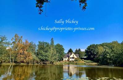 Sally HICKEY vous propose cette maison néo-bretonne T5 adaptée aux PMR & studio & étang de plus d'un hectare. Un cadre magnifique à 7 km de Redon. Au prix de  451 000 euros HAI — photo du bien