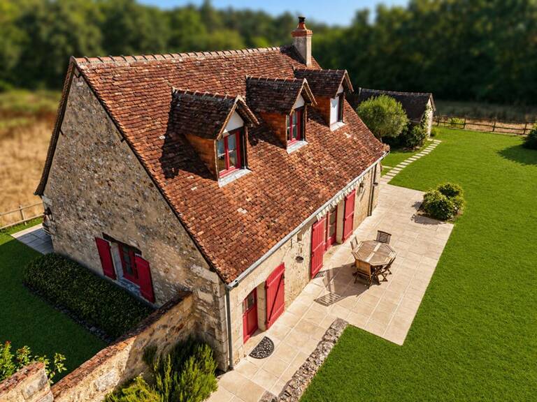 Longère de charme ? Un véritable havre de paix à Saint-Hilaire-sur-Benaize ! 4 pièce(s) 90 m2 — photo 1