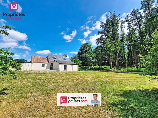 Maison et terrain de 1615m² , vue mer lointaine  Plestin Les Greves — photo du bien