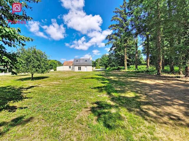 Maison et terrain de 1615m² , vue mer lointaine  Plestin Les Greves — photo du bien