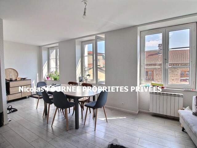Saint-Genest-Malifaux centre village EN EXCLUSIVITÉ location Duplex 60m² 2 chambres dans une petite copropriété — photo du bien