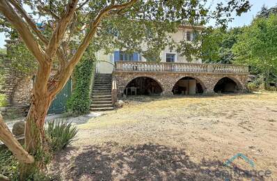 Maison à vendre avec 1 T4 de 80 m2 + 2 T2 de 36 m2 SAINT JEAN DU GARD (30)terrain environ 10719 m2 — photo du bien