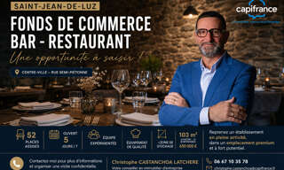 Commerce 3 Pièces 120 m² à vendre à Saint-Jean-de-Luz (64500)