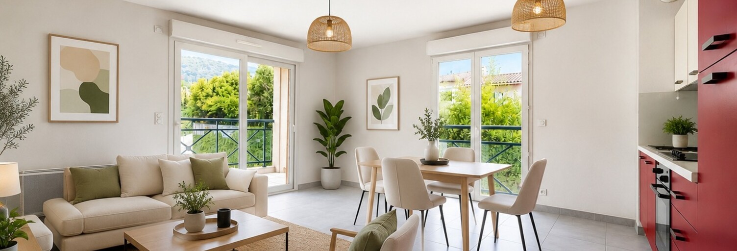 Appartement 3 Pièces 60 m² à vendre à Grasse (06130)