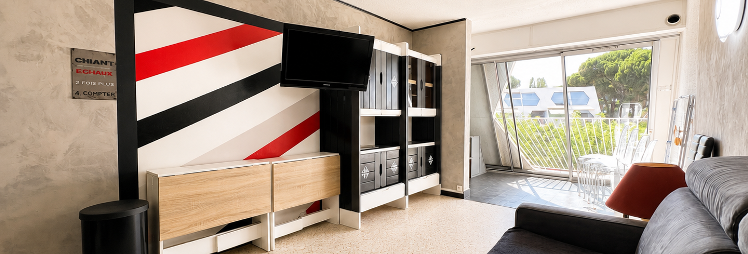Appartement 1 Pièce 21 m² à louer à La Grande-Motte (34280)
