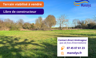 Terrain  207 m² à vendre à Périgny (17180)