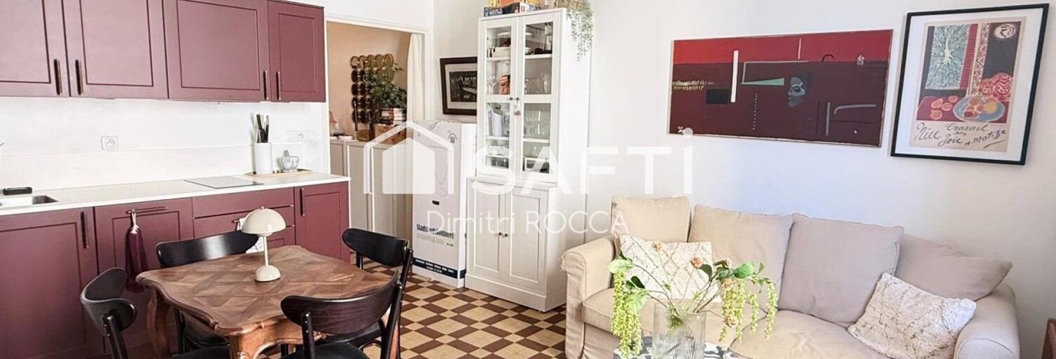 Appartement 2 Pièces 38 m² à vendre à Nice (06300)