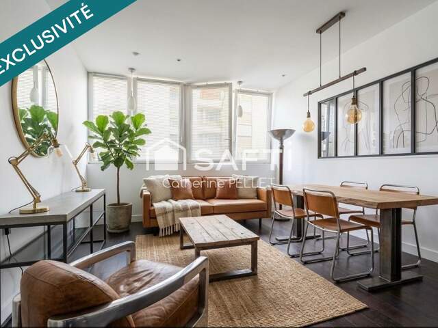 Quartier Mairie - Appartement lumineux et atypique avec parking — photo du bien