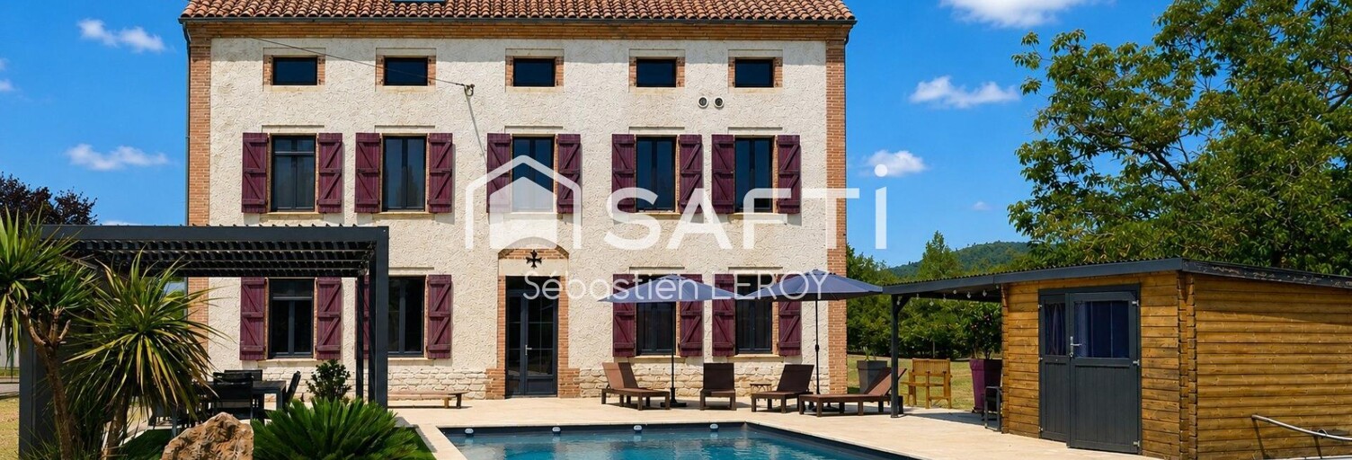 Maison 7 Pièces 319 m² à vendre à Bioule (82800)