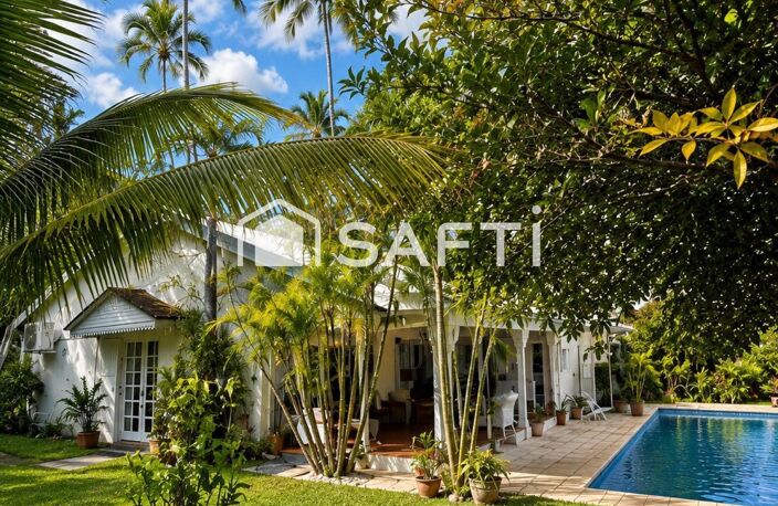 Saint-Paul : écrin tropical avec piscine — photo 2