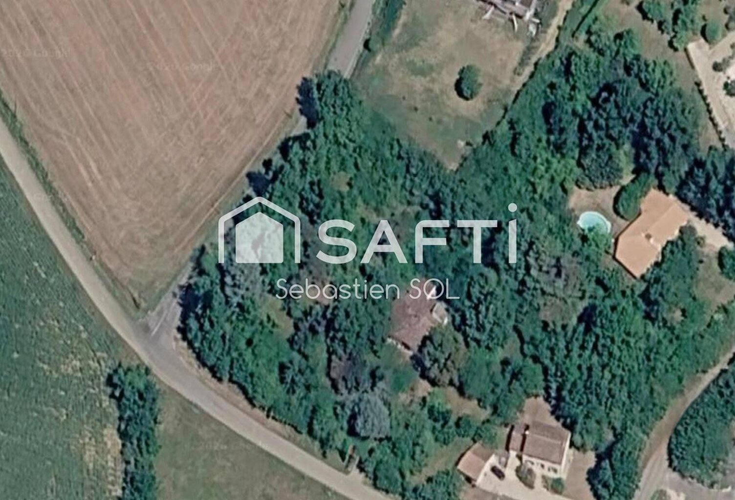 Terrain à bâtir de 1 200 m²  Saint-Nauphary — photo 1