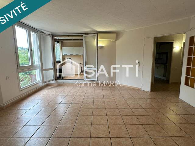 13400 - AUBAGNE - T4 de 87.70 m2 avec loggia et stationnement — photo du bien