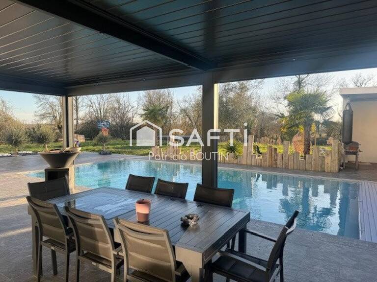 MAISON CONTEMPORAINE 6 CHAMBRES + PISCINE + GARAGE — photo 1