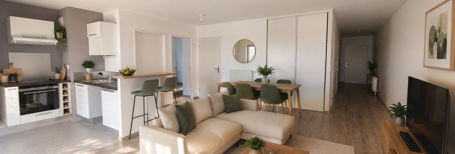 Appartement 3 Pièces 68 m² à vendre à Sautron (44880)
