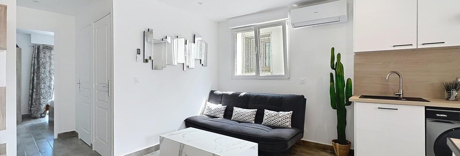 Appartement 2 Pièces 31 m² à vendre à Cagnes-sur-Mer (06800)